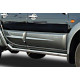 Body Clading Nissan D40 - painted - vč laku (plasty na ochranu dveří)