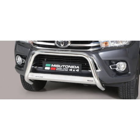 Přední ochranný rám průměr 63 mm - Toyota Hilux 16+ TO 16 EC/MED/410/IX