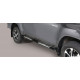 Nerezové boční nášlapy oválné - Toyota Hilux 16+ TO 16 DSP/410/IX