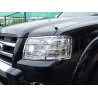 Head Light Guards Stainless Steel for Mitsubishi L200.MK.4 old