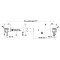 Písty CKT 04 - 300N pre model Work II / Windows II - Tailgate