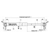 Písty CKT 04 - 300N pro model Work II / Windows II - Tailgate